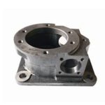 boîtier d'engrenage à vis sans fin en fonte grise