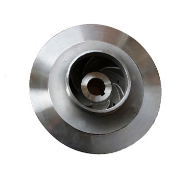 Steel casting impeller